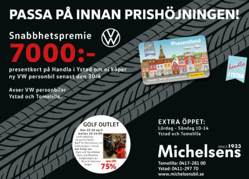 Volkswagen Tomelilla & Ystad