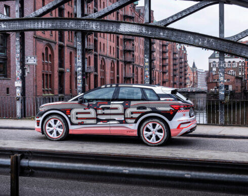 De första detaljerna om eldrivna Audi Q4 e-tron.